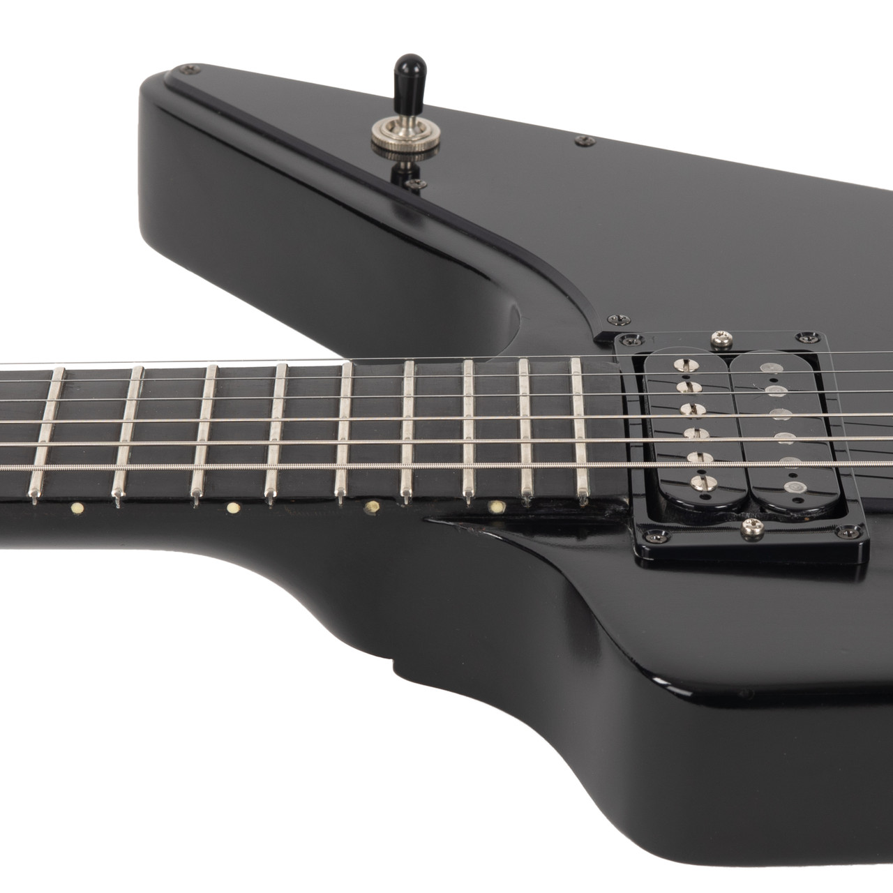 Used Gibson Gothic Explorer Ebony 2001 | Cream City Music