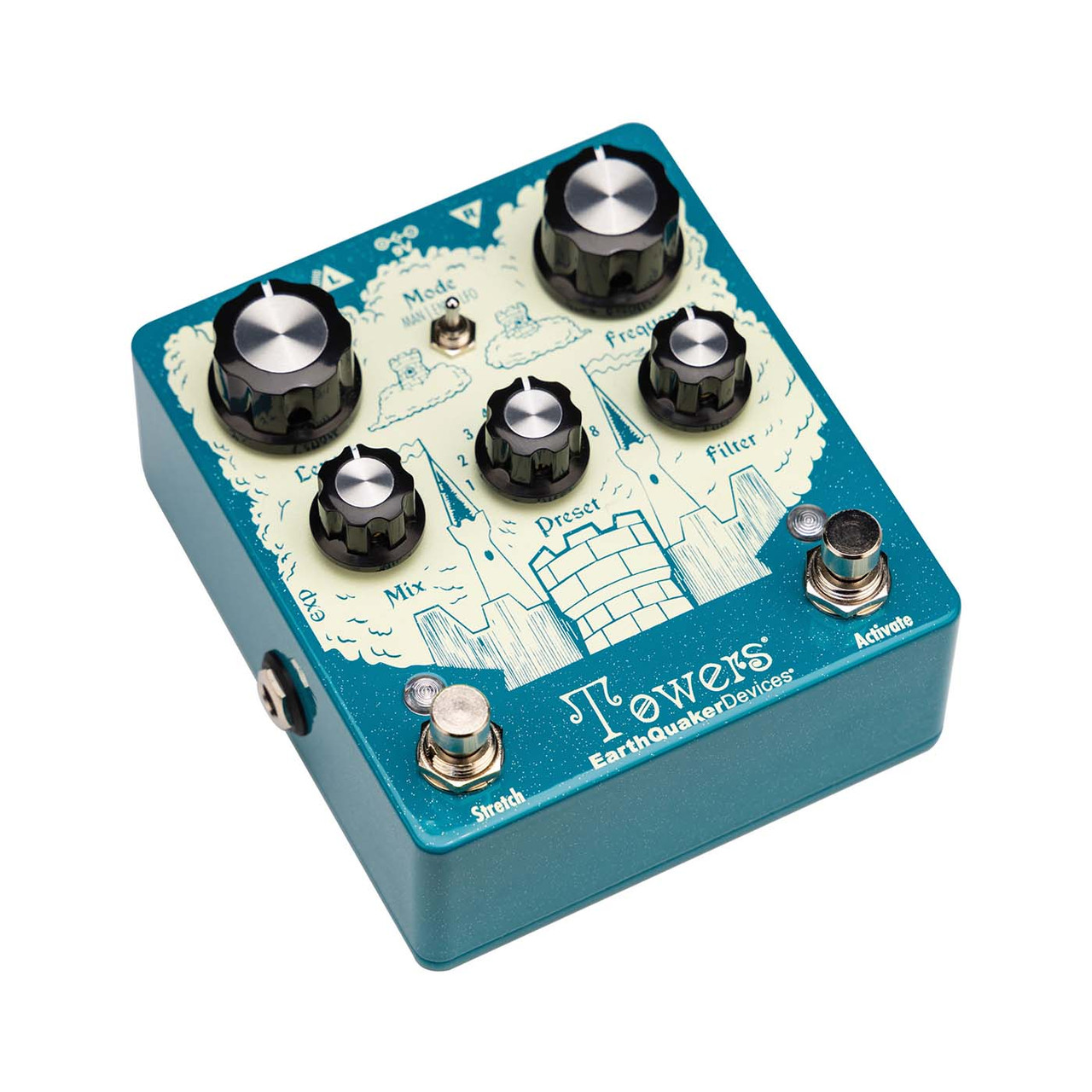 EarthQuaker Devices Towers Soundscape Generator Stereo Reverberant