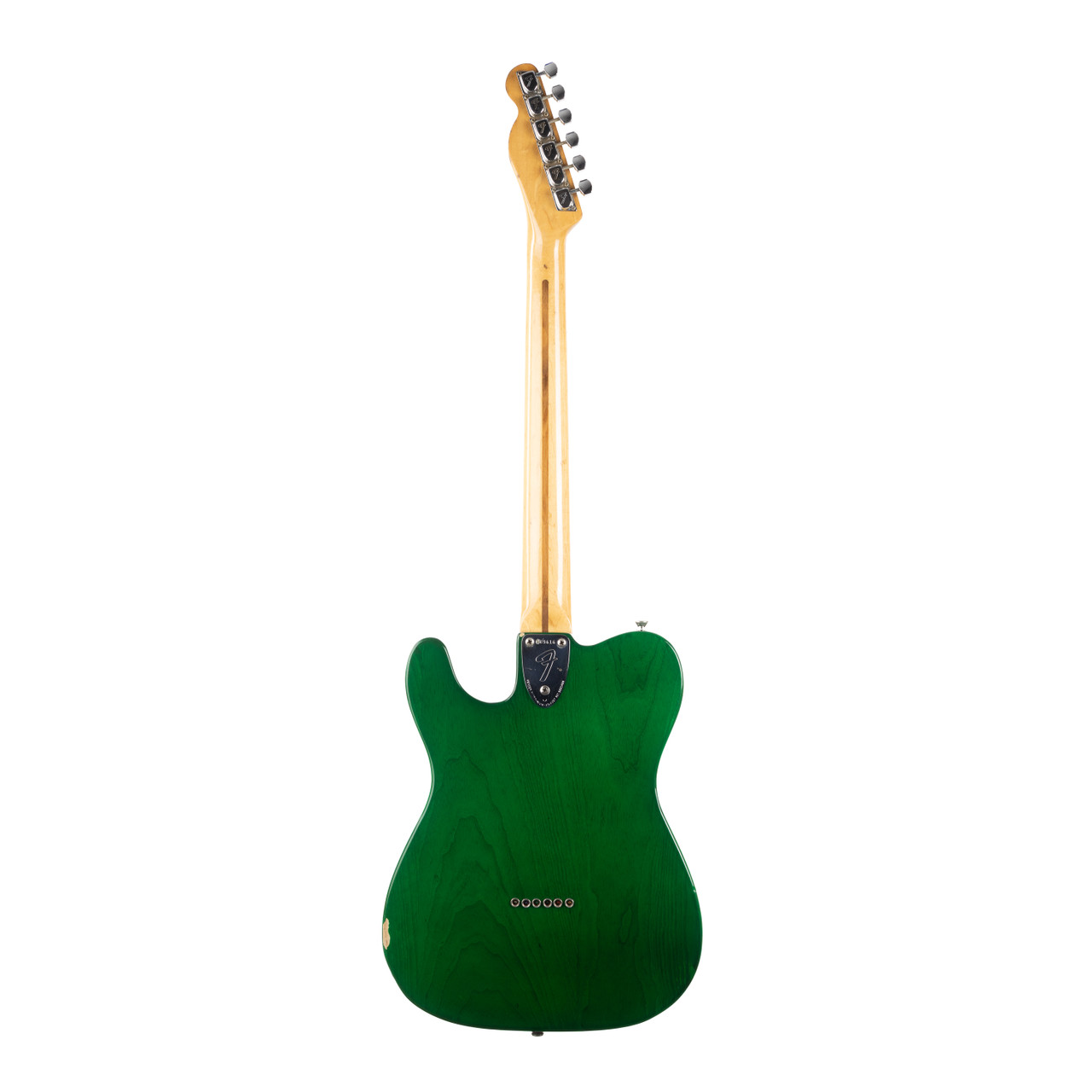 Vintage Fender Telecaster Custom Refinished Trans Green 1974