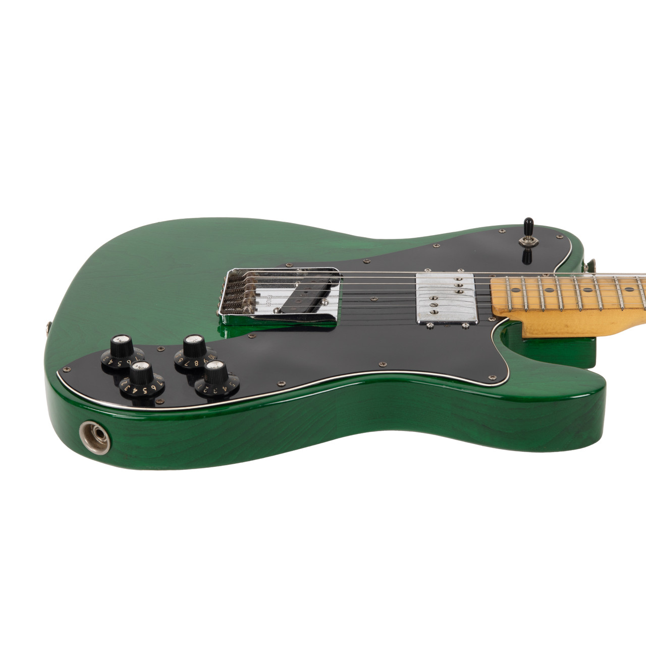 Vintage Fender Telecaster Custom Refinished Trans Green 1974