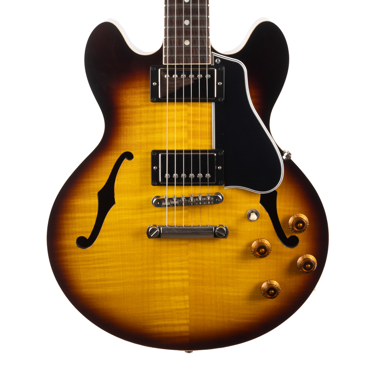 Used Gibson Custom CS-336 Figured Gloss Top Tobacco Sunburst 2019