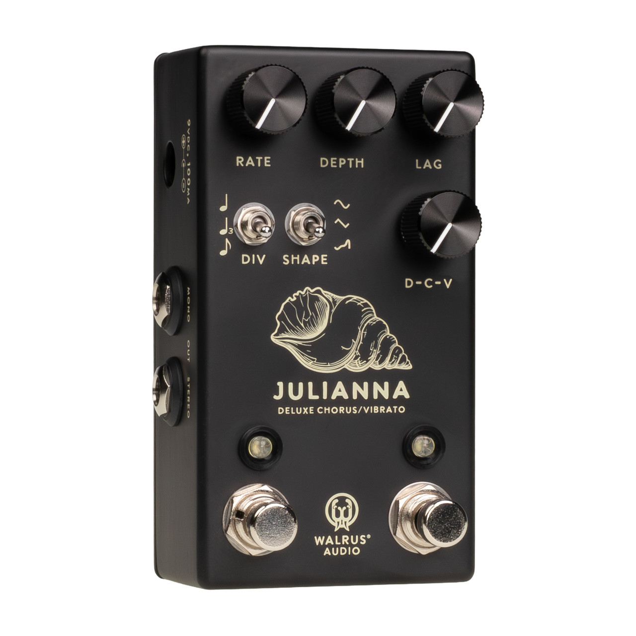 Walrus Audio Julianna Deluxe Chorus Vibrato - Black | Cream City Music