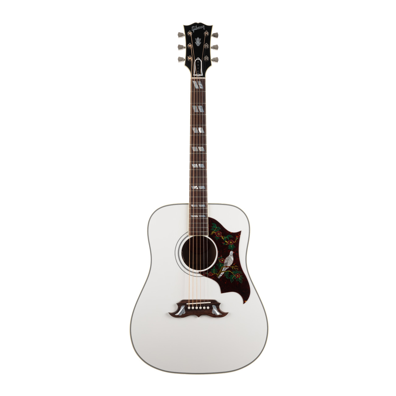 Gibson Custom Dove Acoustic-Electric - Alpine White Gloss | Cream