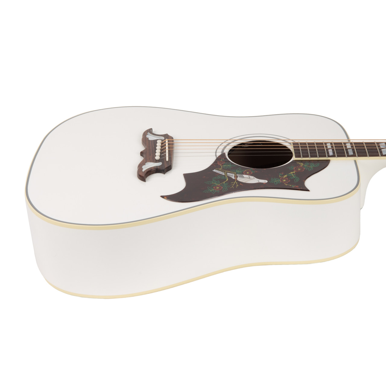 Gibson Custom Dove Acoustic-Electric - Alpine White Gloss | Cream