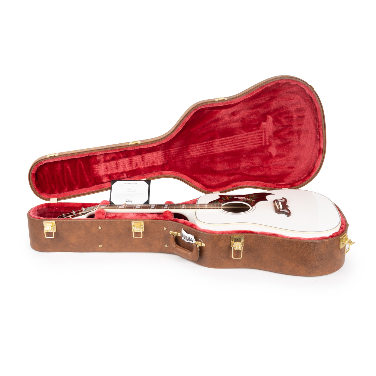 Gibson Custom Dove Acoustic-Electric - Alpine White Gloss | Cream