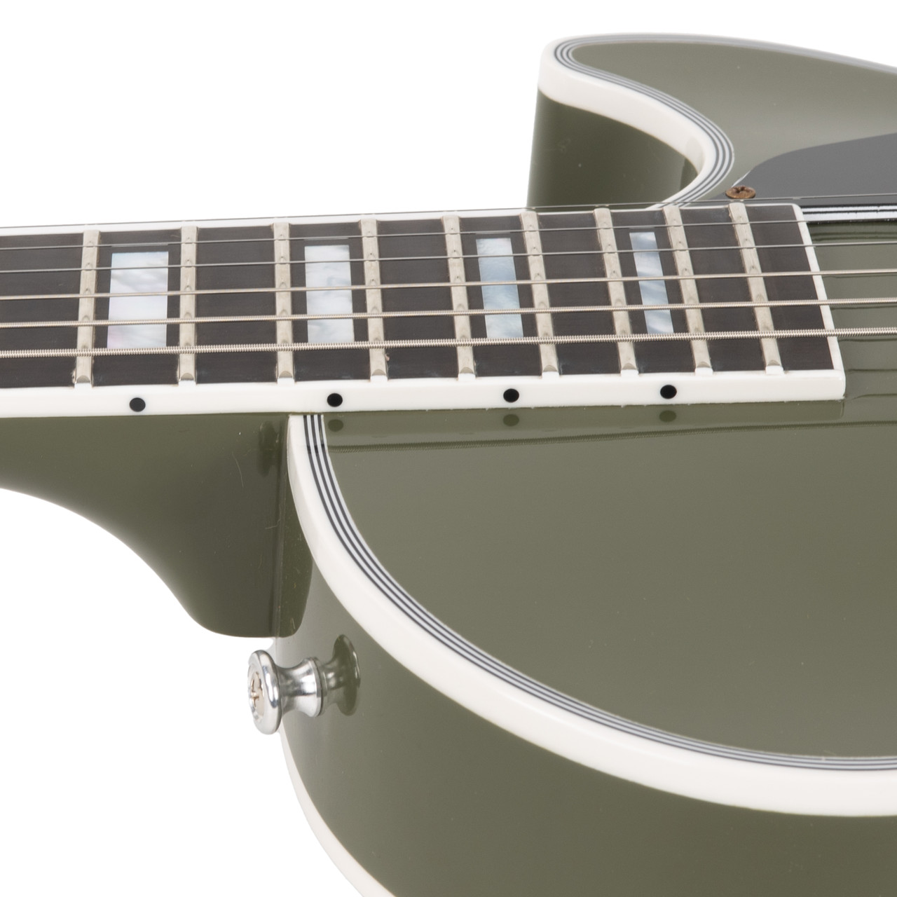 Gibson Custom Les Paul Custom 1 HB VOS - Olive Drab | Cream City Music