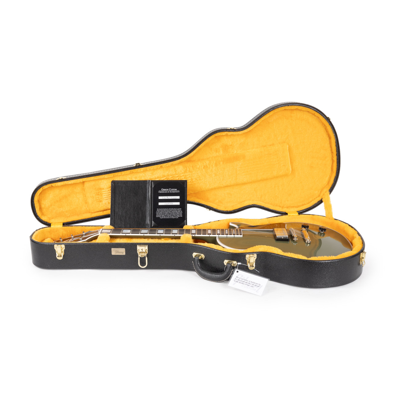 Gibson Custom Les Paul Custom 1 HB VOS - Olive Drab | Cream City Music