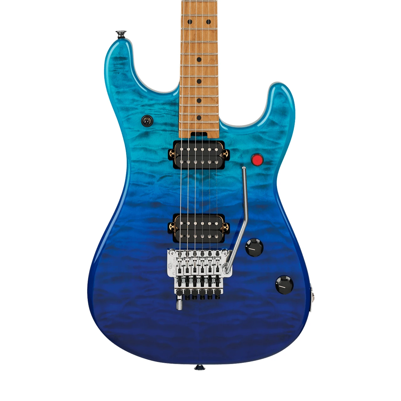 EVH 5150 Series Deluxe Quilted Maple Top Baked Maple - Pacific
