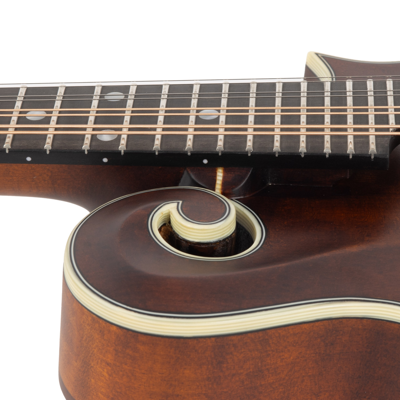 Eastman MD315 F-Style Mandolin Adirondack Wide Neck - Amberburst