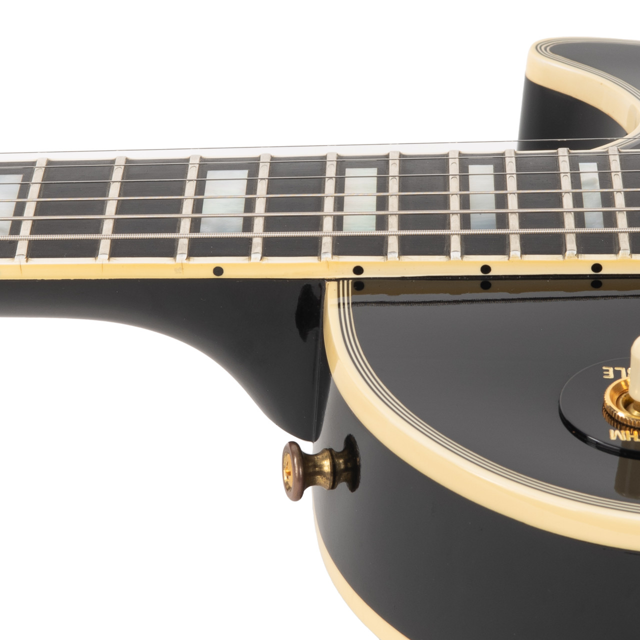 Vintage Gibson Les Paul Custom Ebony 1988 - Cream City Music