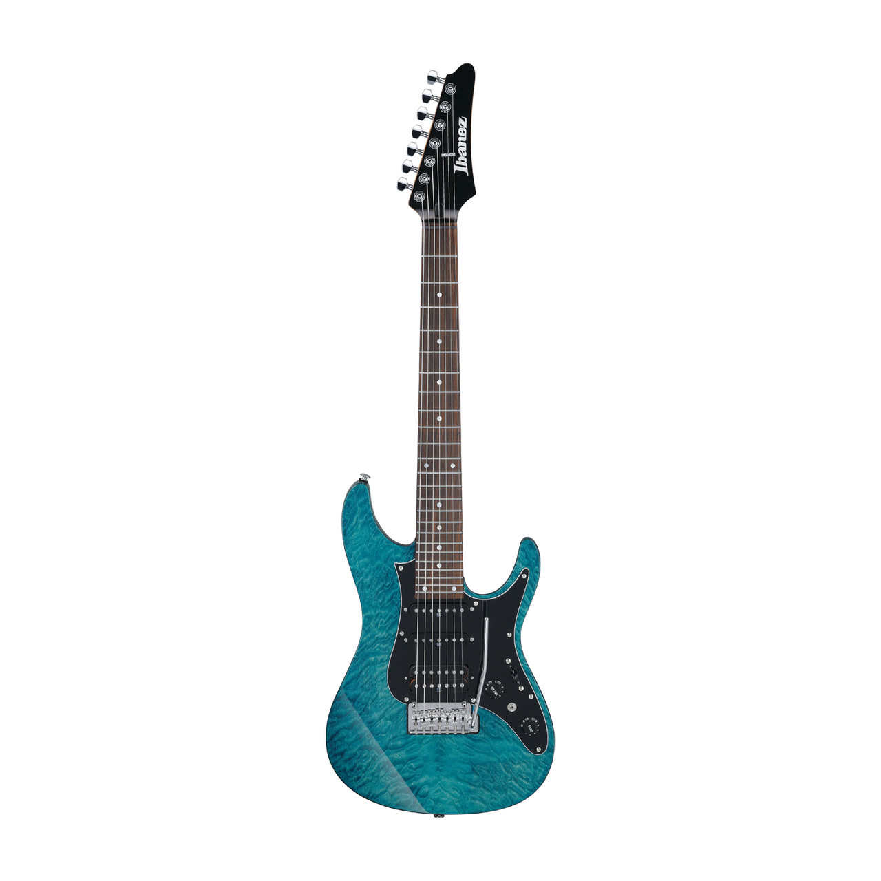 Ibanez AZ447P1QM AZ Premium 7 - Cosmic Blue - Cream City Music