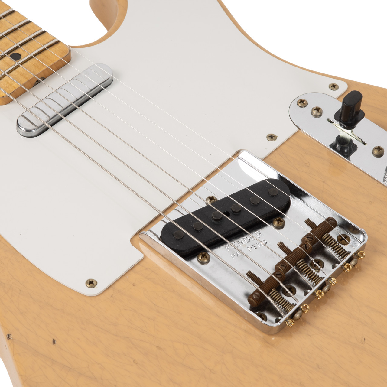 Fender Telecaster クリーム Fender Custom Shop 1958 Top-Load Telecaster Journeyman Relic
