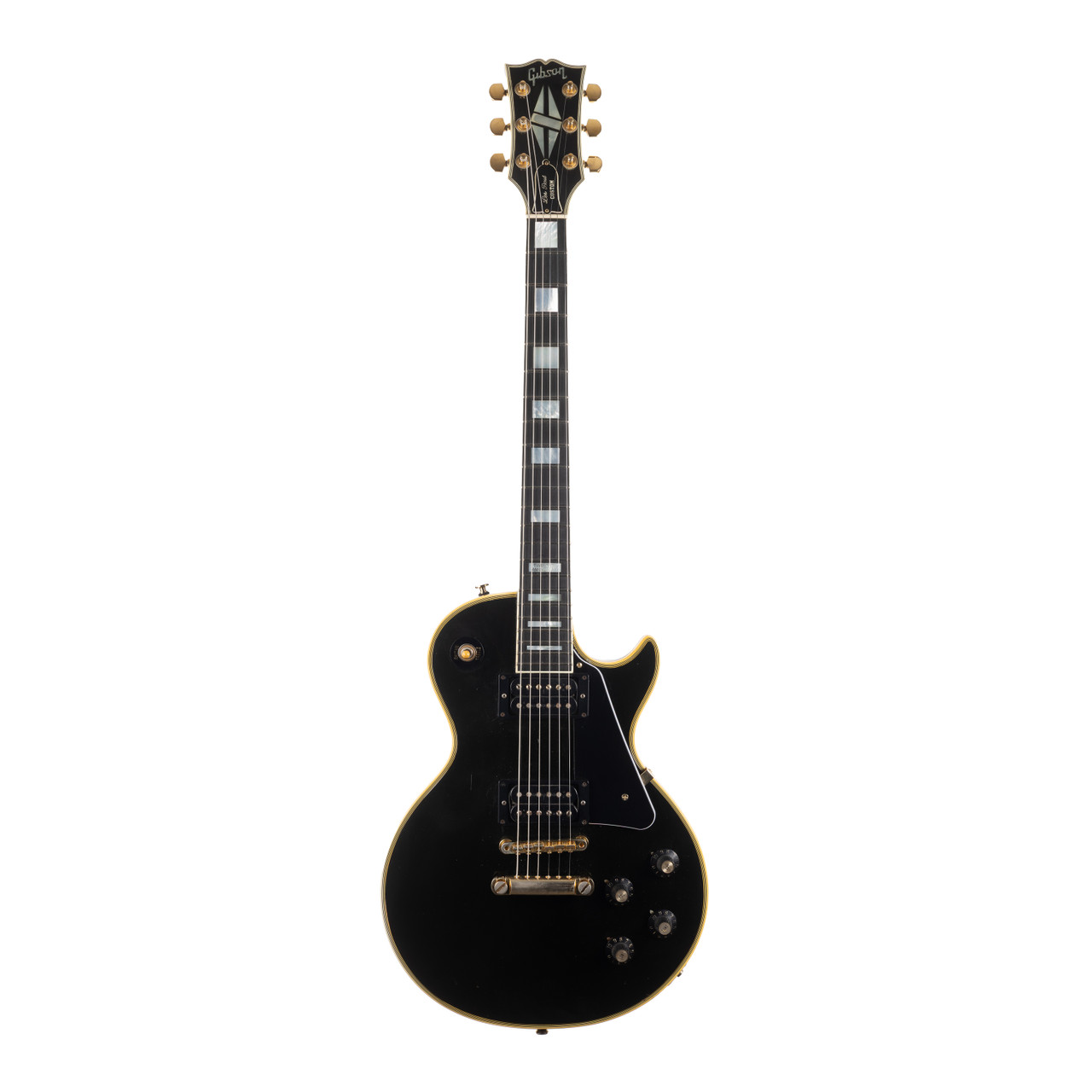Vintage Gibson 20th Anniversary Les Paul Custom Ebony 1974 | Cream