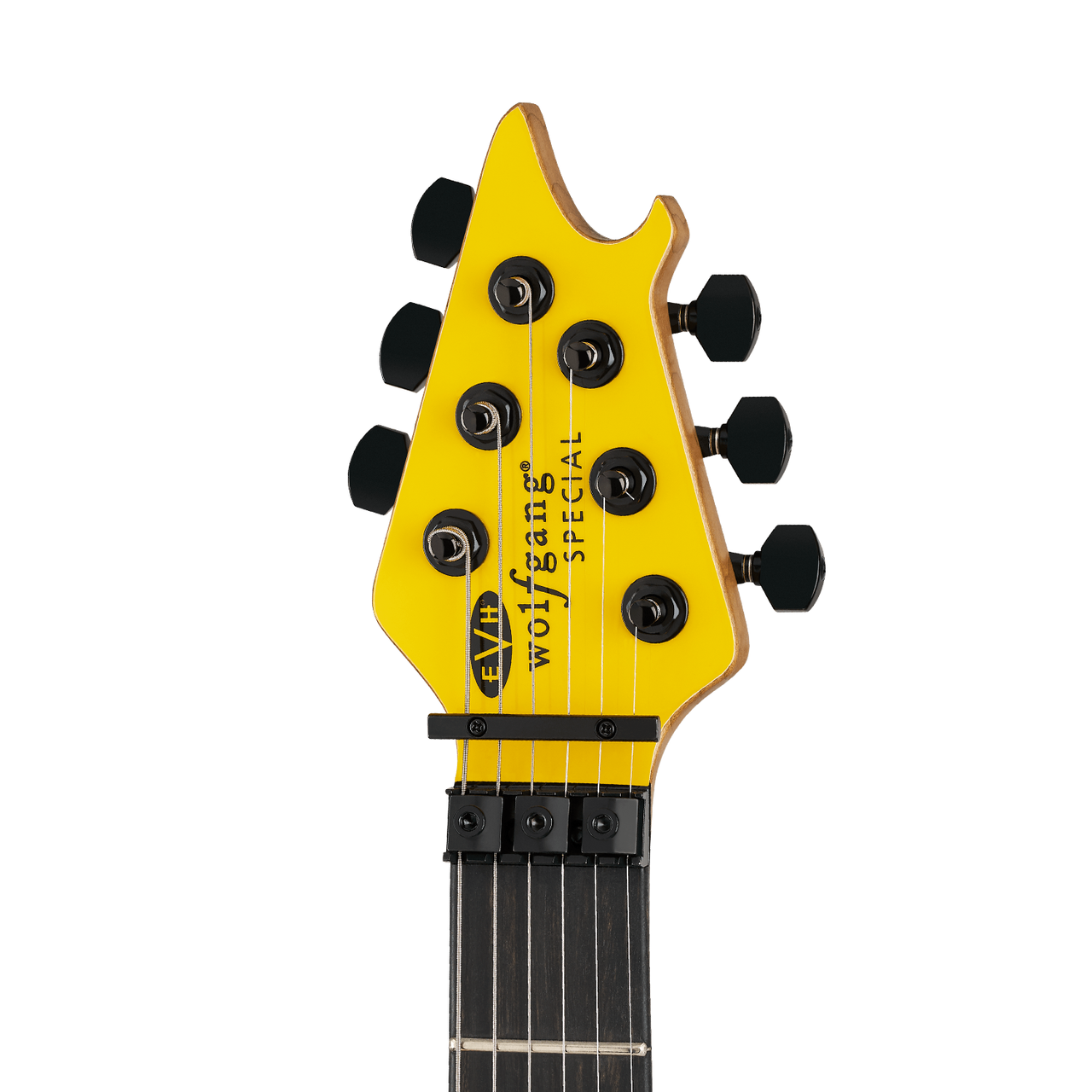 EVH Wolfgang Special Ebony Fingerboard - Caution Yellow - Cream