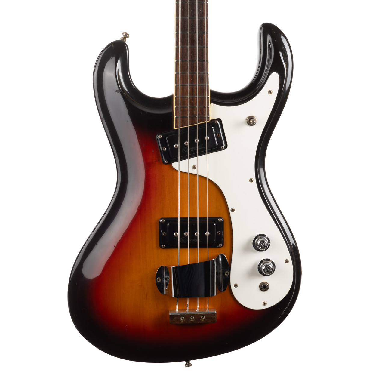 Vintage Mosrite Bass Sunburst 1972 | Cream City Music