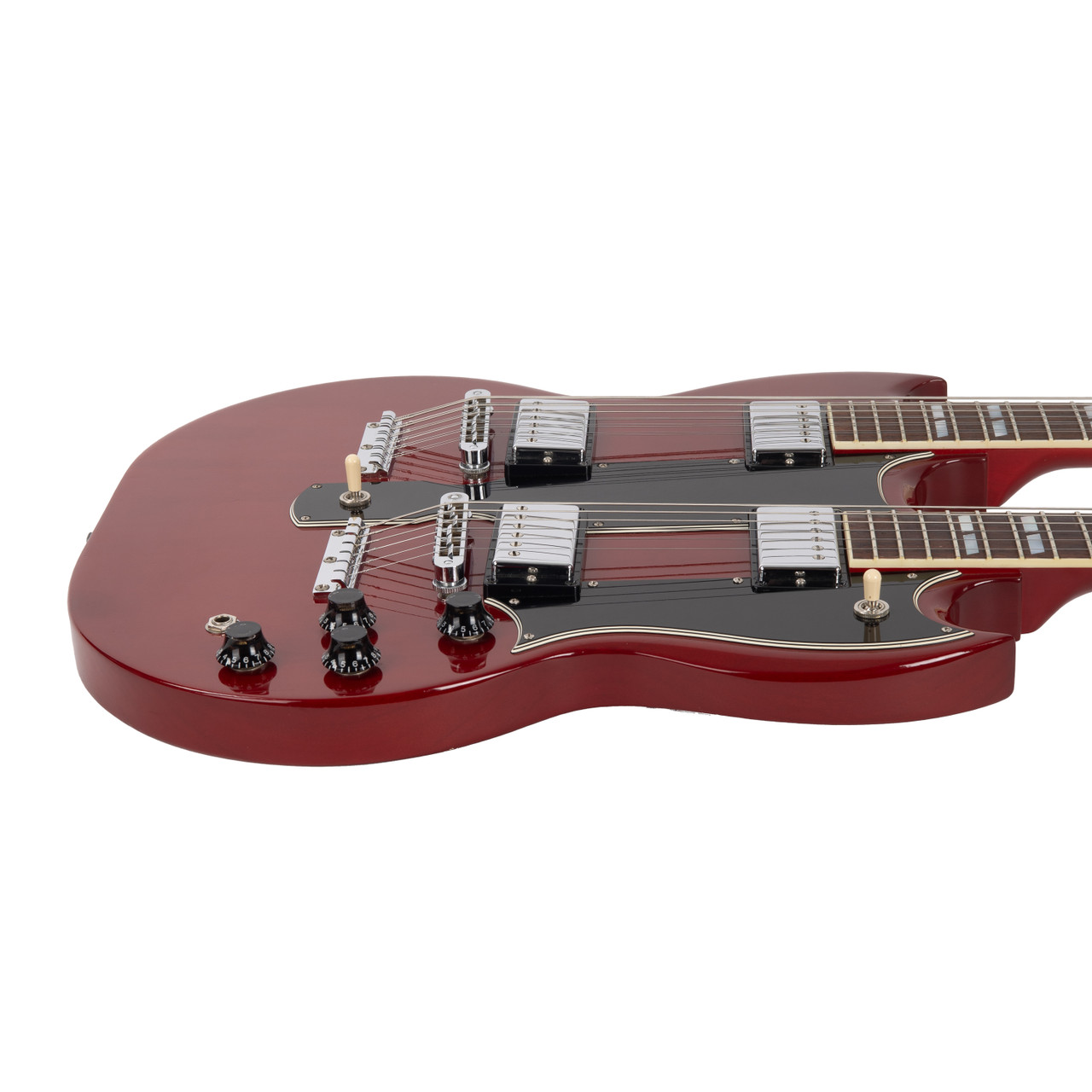 Used Gibson Custon EDS-1275 Double Neck Heritage Cherry 2007