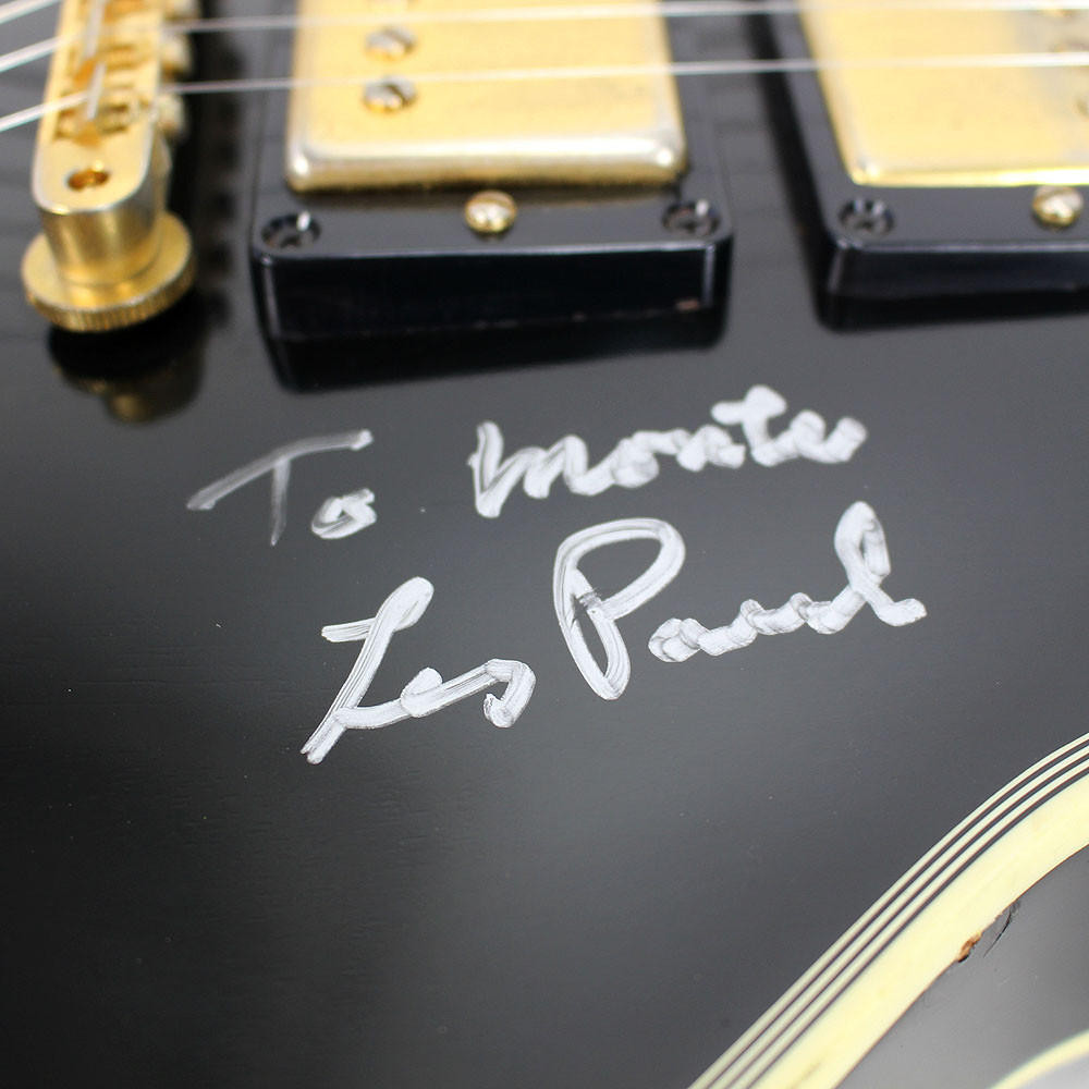 2006 Gibson Custom Shop '57 Les Paul Custom VOS Black Beauty
