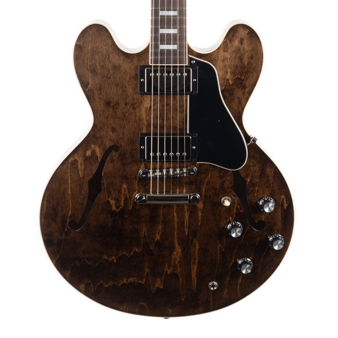 Gibson ES-335 60s Semi-Hollow Electric - Dark Walnut | Cream City