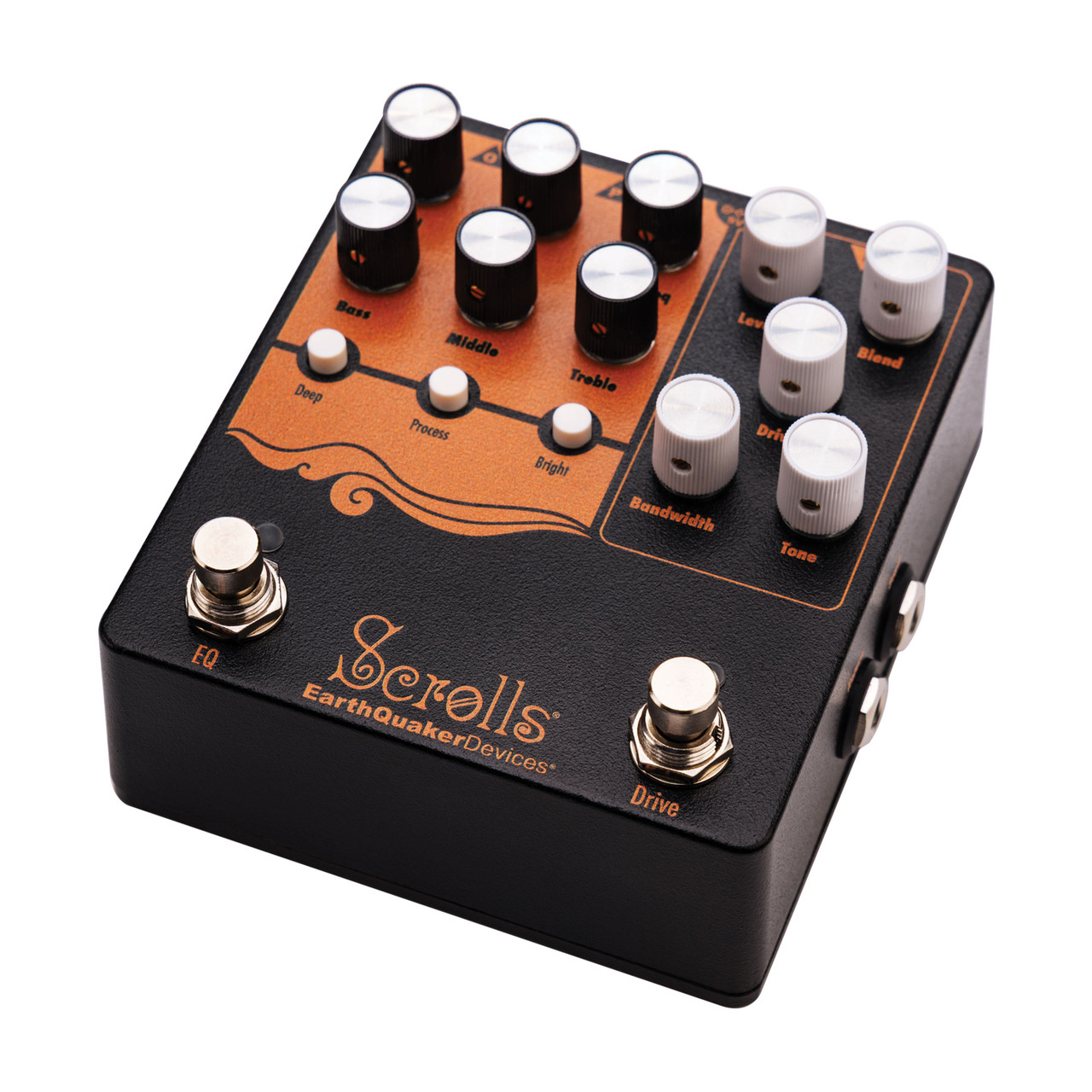 EarthQuaker Devices Scrolls Bass Odyssey Preamp Pedal | Cream City
