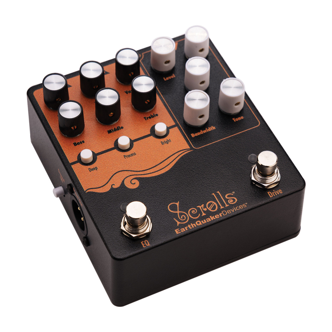 EarthQuakerDevices スクロールス Scrolls エフェクター EarthQuaker Devices Scrolls Bass Odyssey Preamp Pedal | Cream City