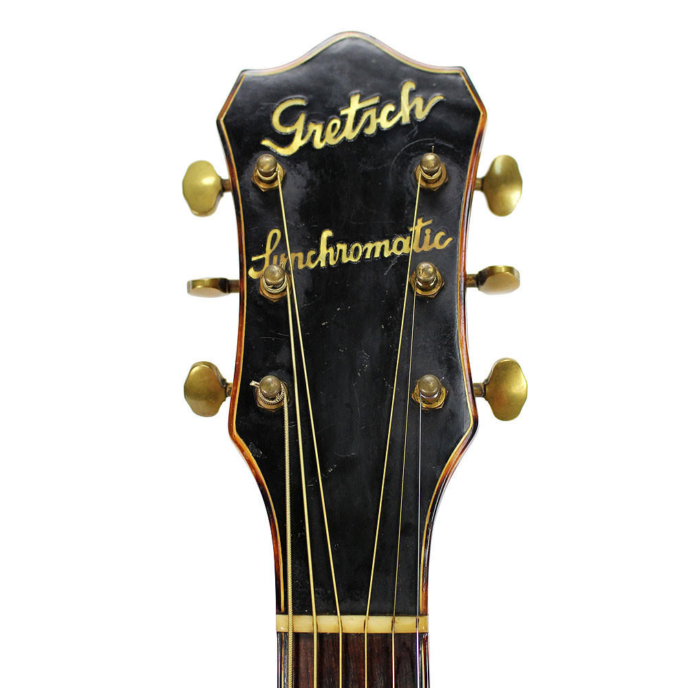 Vintage 1940's Gretsch Synchromatic 100 Archtop Acoustic Guitar