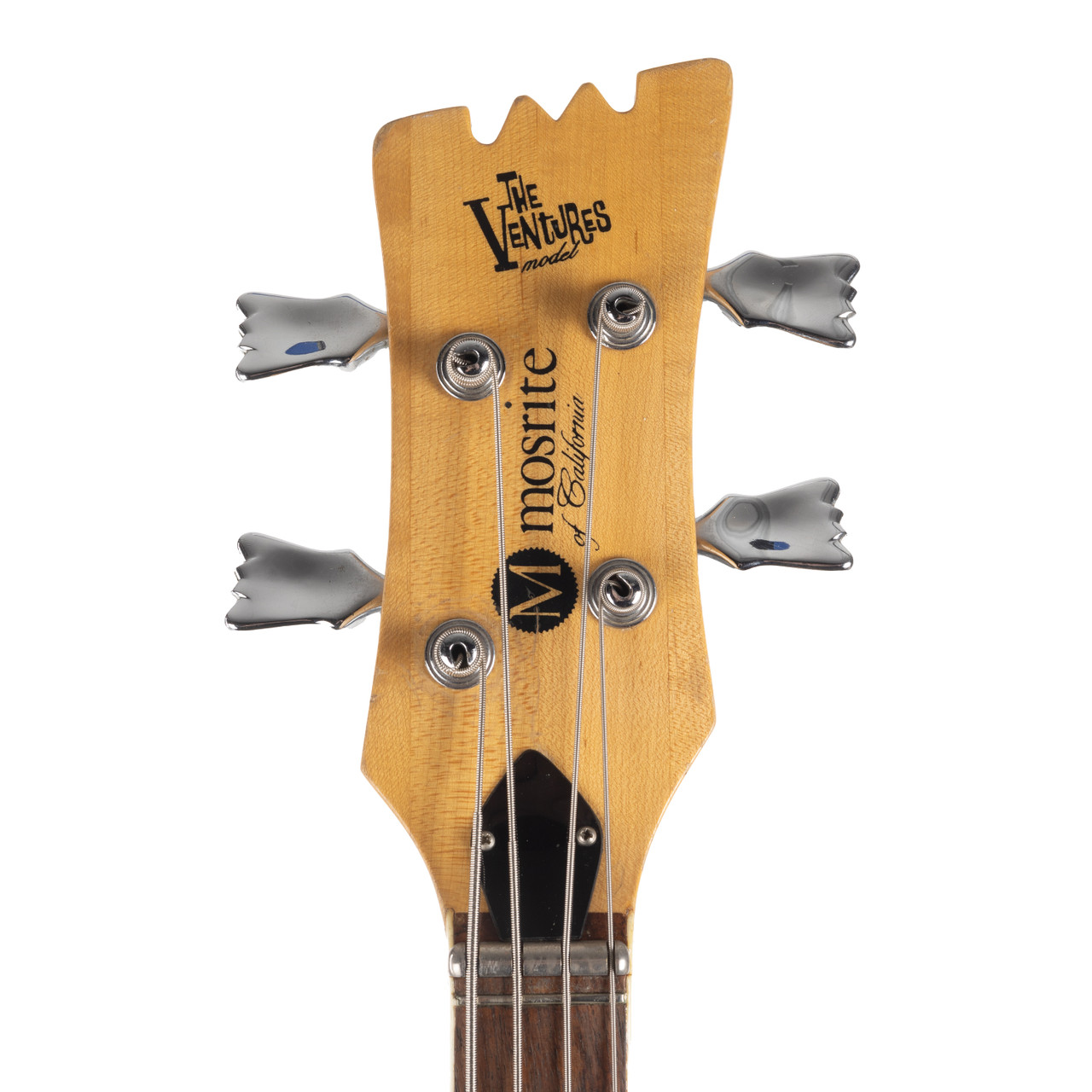 Vintage Mosrite The Ventures Model Bass Blue 1966 - Cream City Music