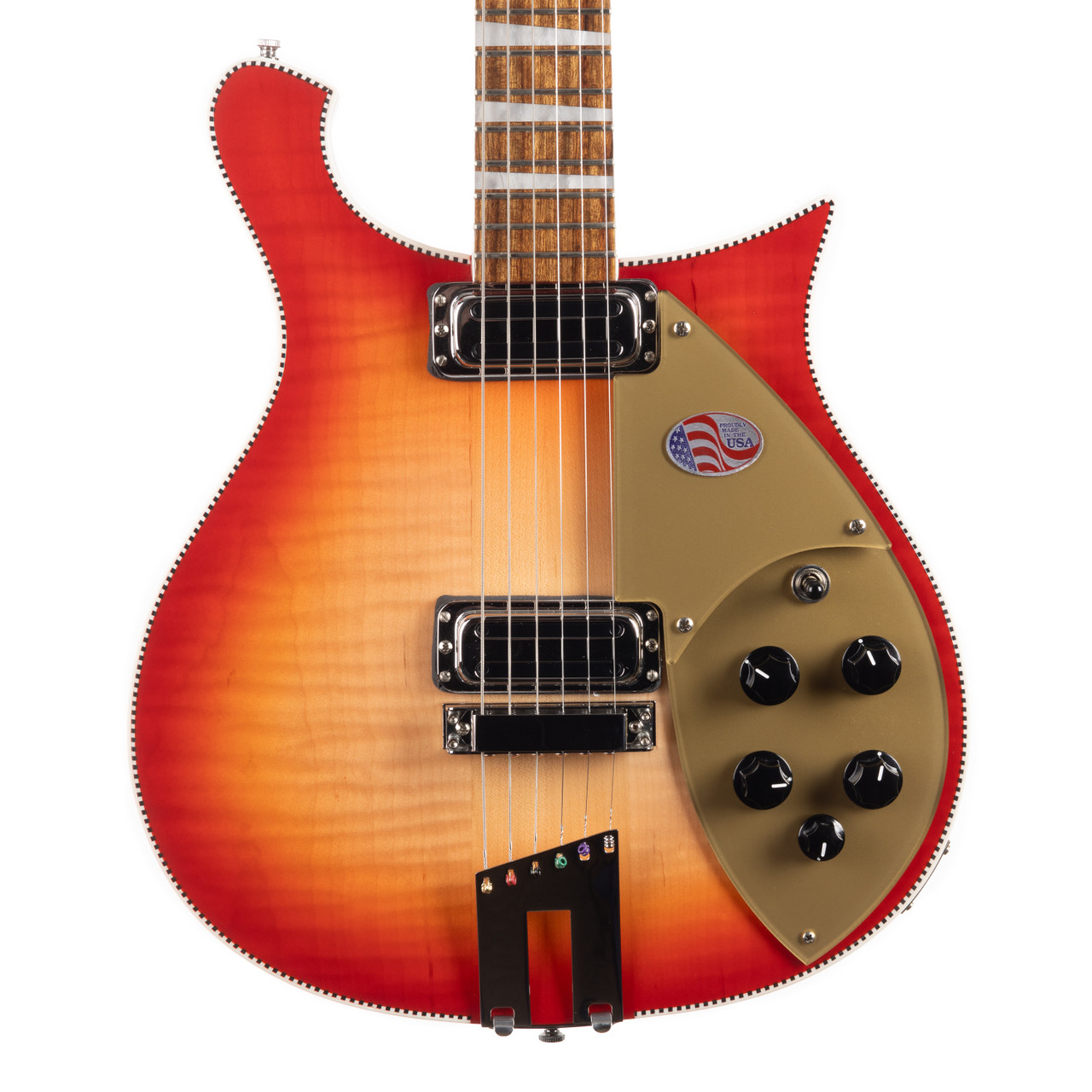 Rickenbacker 660 Fireglo エレキギター 純正ケース付 Used Rickenbacker 660 Fireglo 2025 - Cream City Music