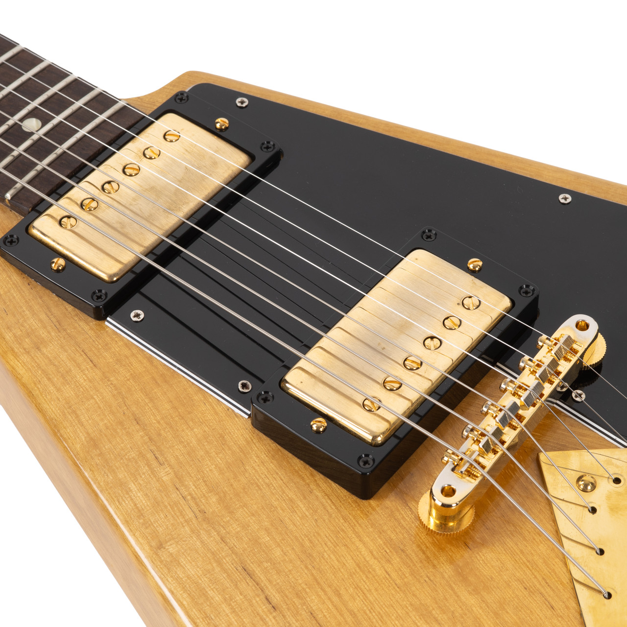 Used Gibson Custom 1958 Korina Flying V Reissue Natural 2024