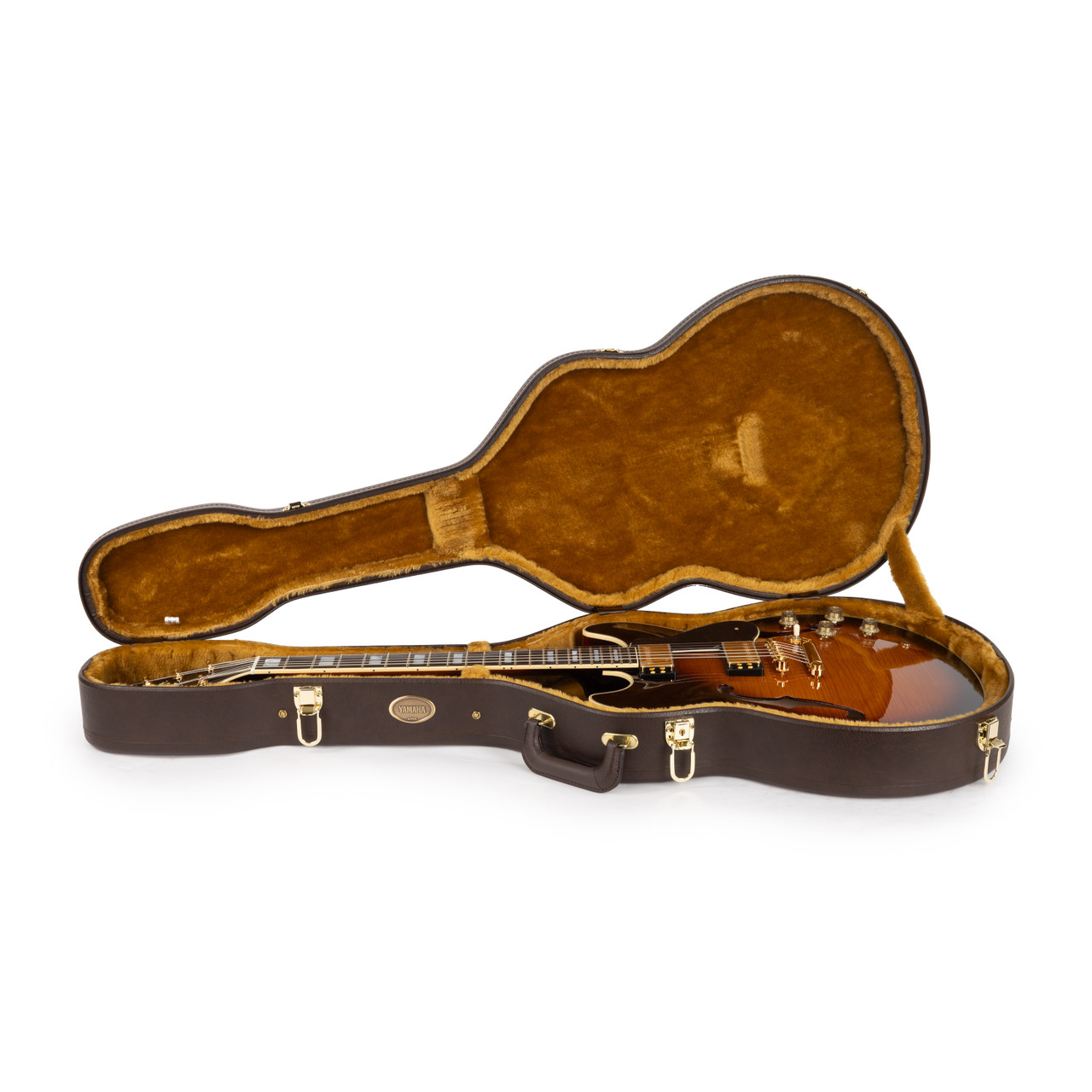 YAMAHA SA2200 【美品】 Yamaha SA2200 Semi-Hollow - Brown Sunburst - Cream City Music