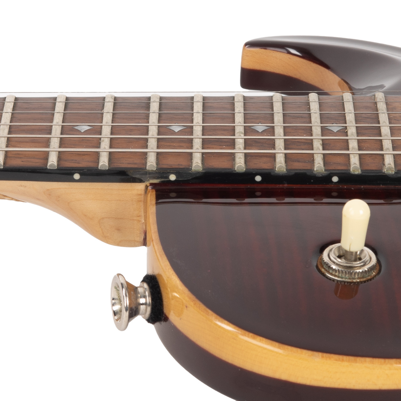 Used Dean Zelinsky LaVoce Flame - Trans Wine - Cream City Music