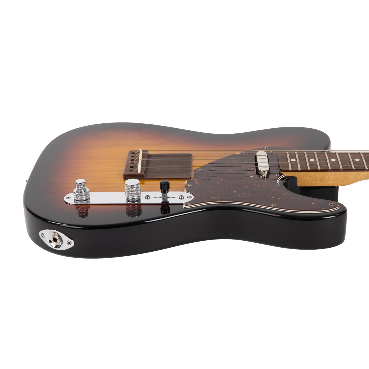 Used Fender Acoustasonic Telecaster Sunburst 2010 - Cream City Music