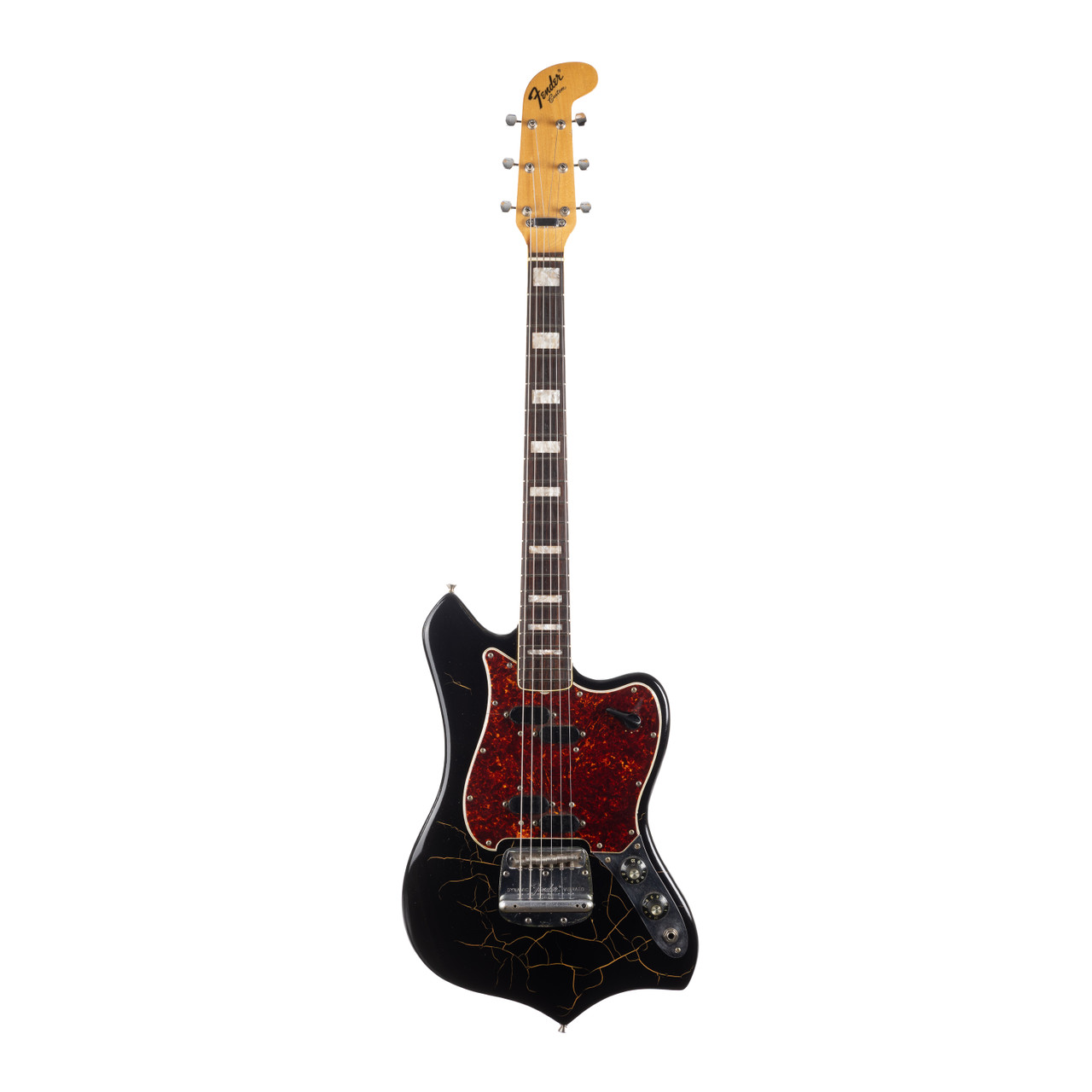 Vintage Fender Custom Maverick Black 1969 | Cream City Music