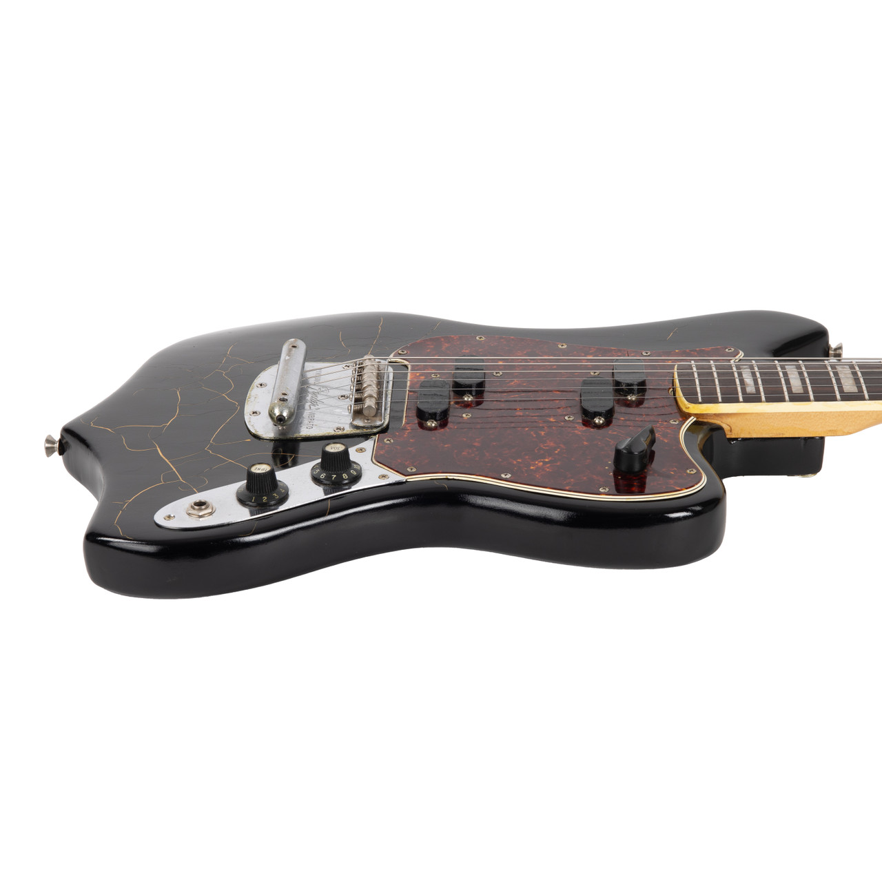 Vintage Fender Custom Maverick Black 1969 - Cream City Music