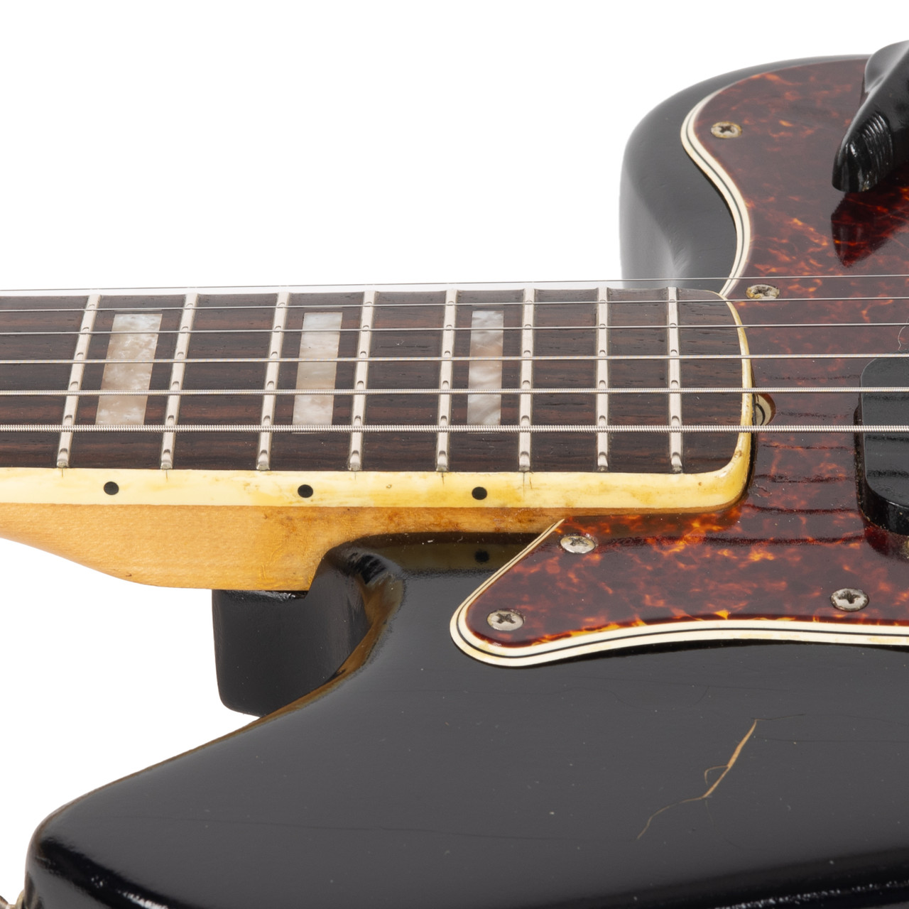 Vintage Fender Custom Maverick Black 1969 | Cream City Music