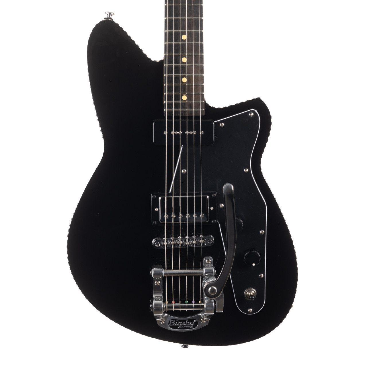Used Reverend Rick Vito Soul Agent Midnight Black 2023 - Cream