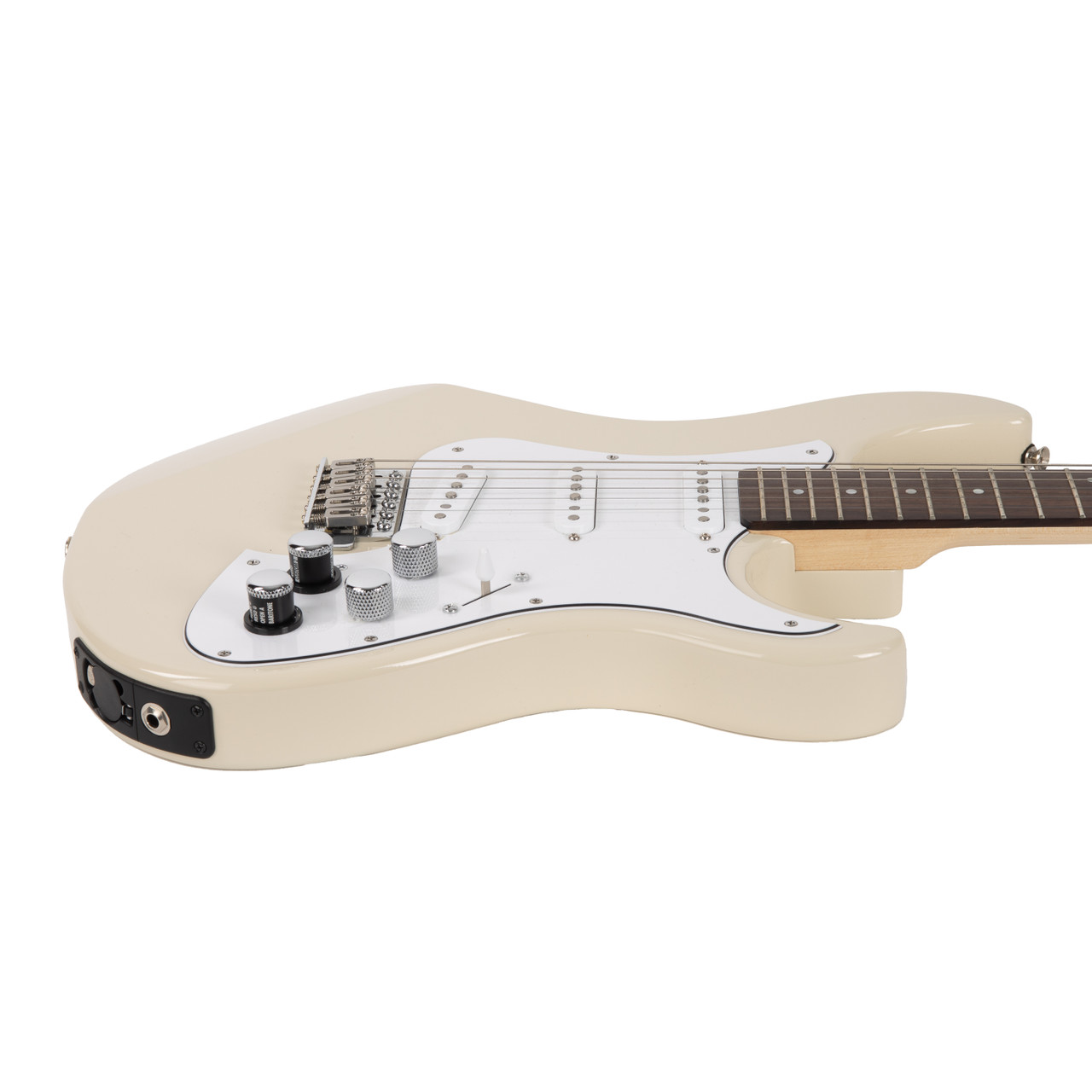 Used Line 6 Variax Standard Modeling Guitar White 2016 - Cream
