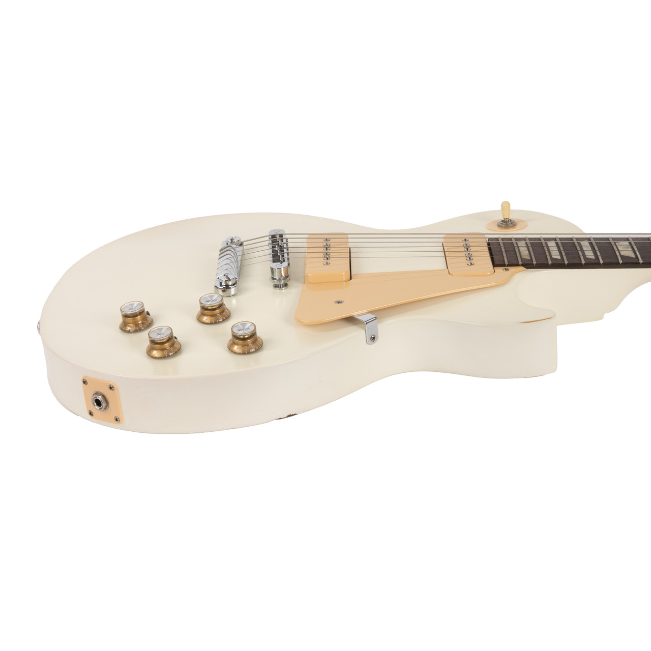 Used Gibson Les Paul Tribute P-90 White 2011 - Cream City Music