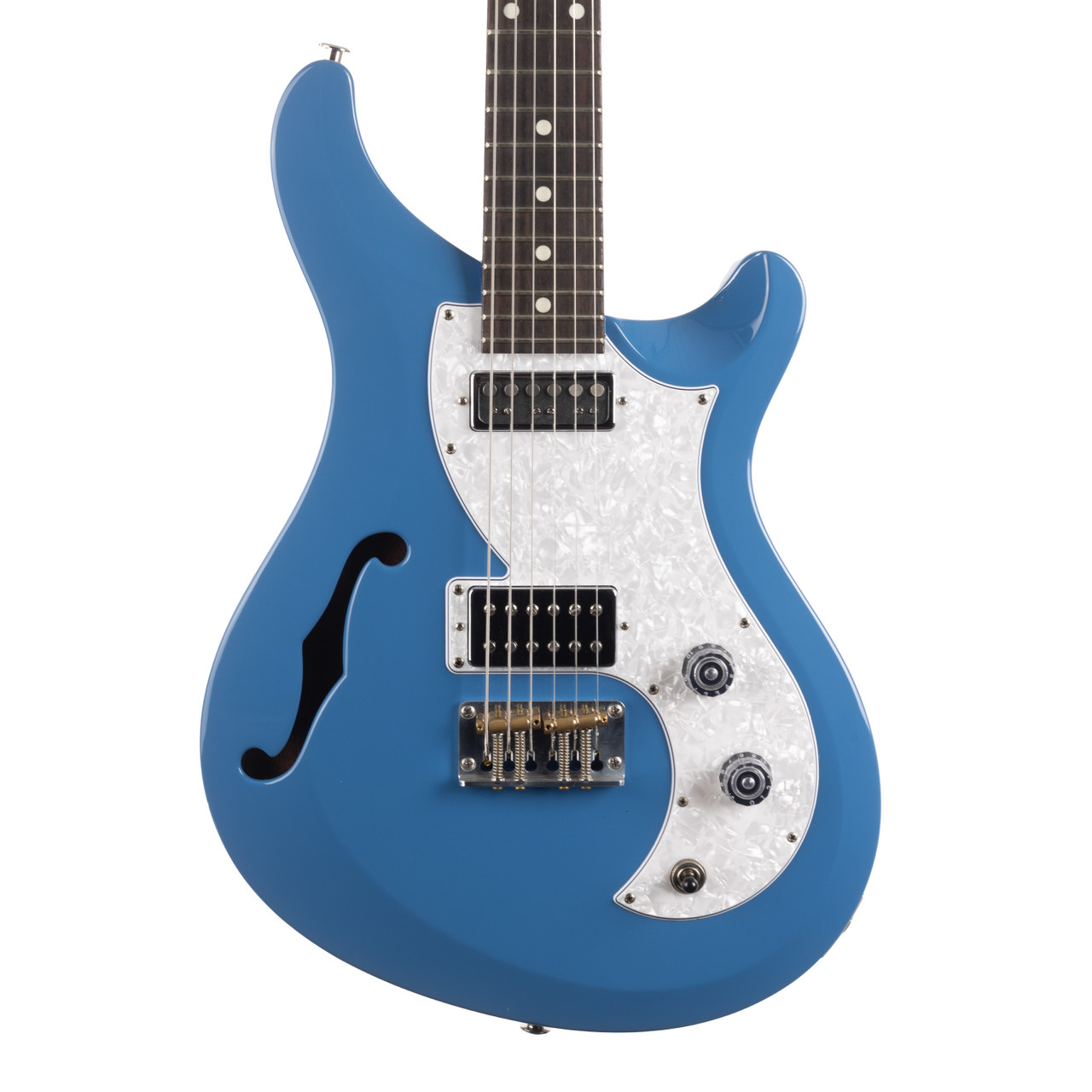 PRS S2 VELA SEMI hollow mahiblue 2022年製 PRS S2 Vela Semi-Hollow Space Blue 2022 - Cream City Music