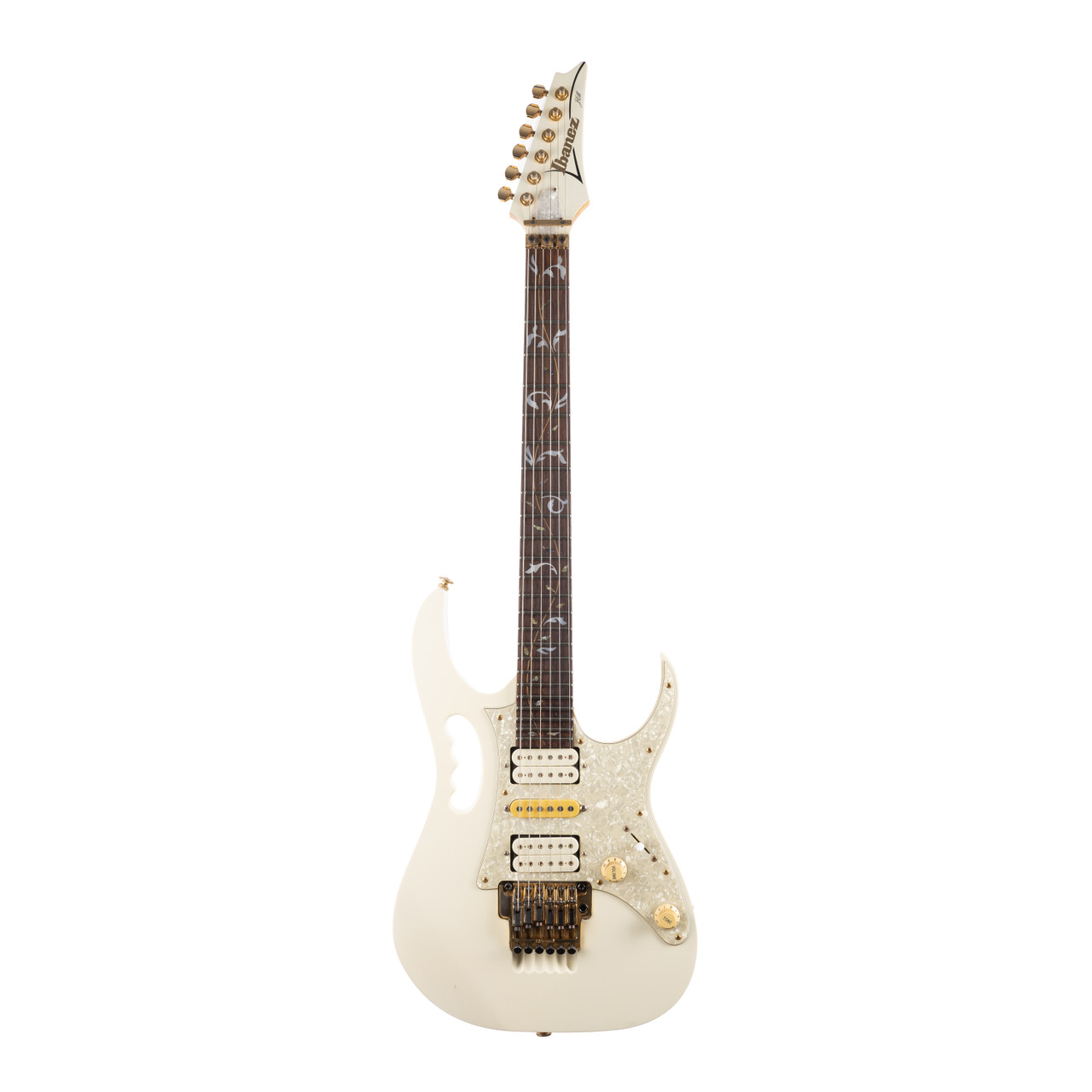 Used Ibanez Steve Vai JEM White 2006 | Cream City Music