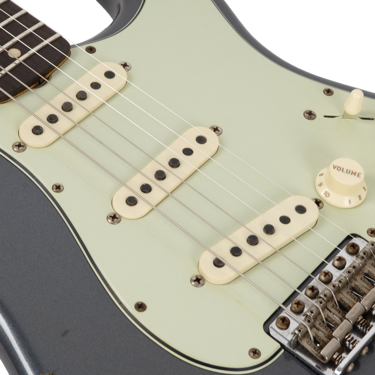 Used Fender Custom Shop '61 Stratocaster Relic Charcoal Frost