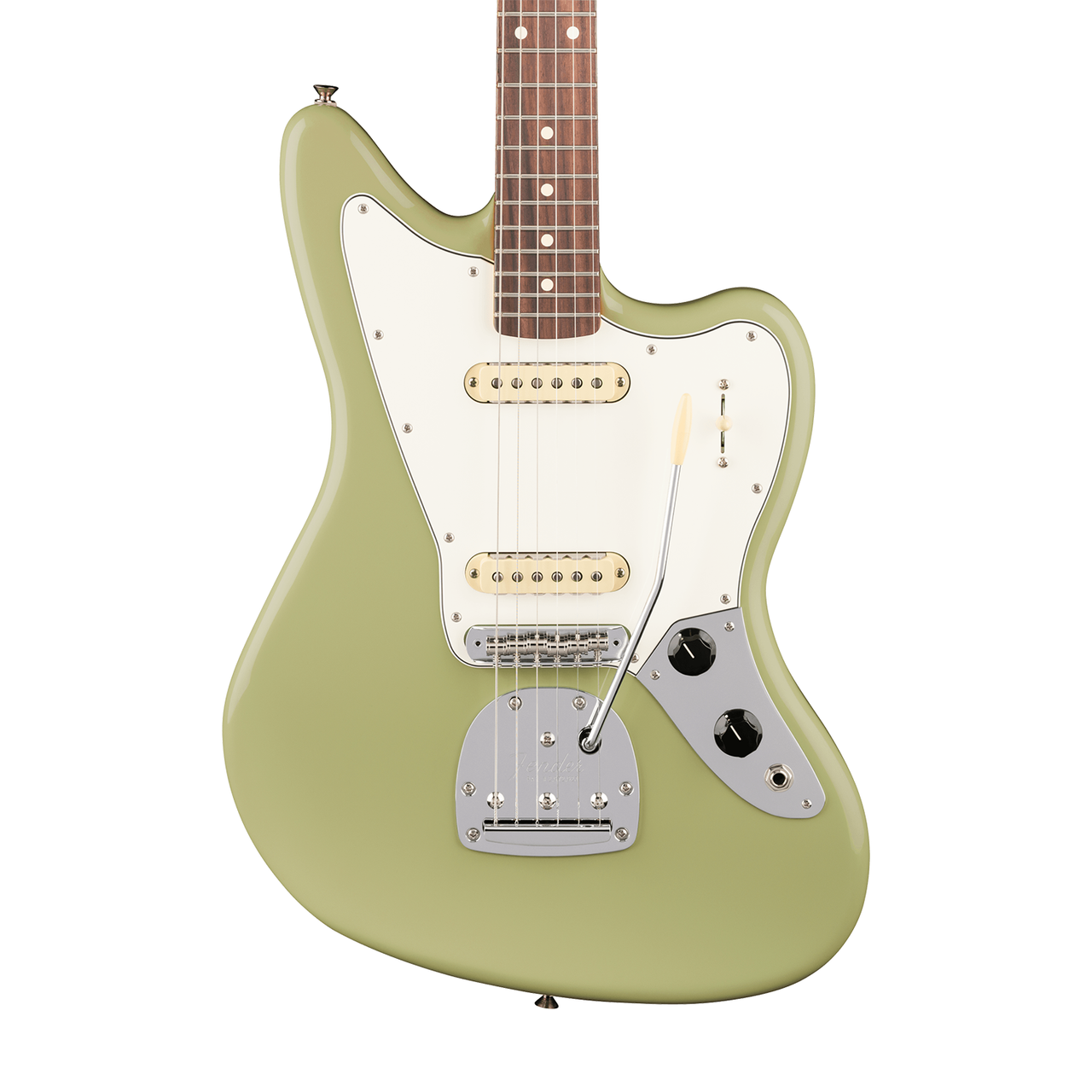 Fender Player II Jaguar Rosewood - Birch Green | Cream City Music