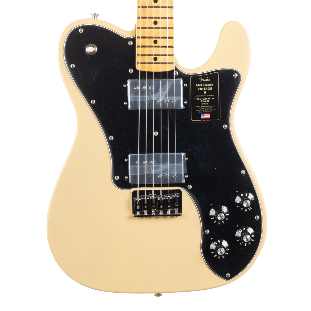 Fender American Vintage II 1975 Telecaster Deluxe Maple - Vintage