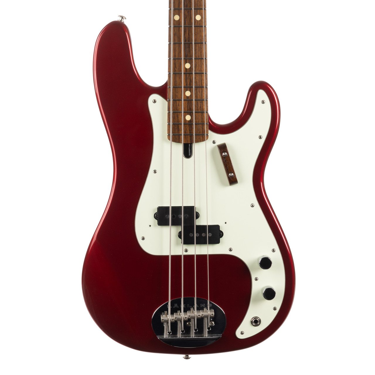 Used Lakland Skyline Series 44-64 Bob Glaub Bass Candy Apple Red