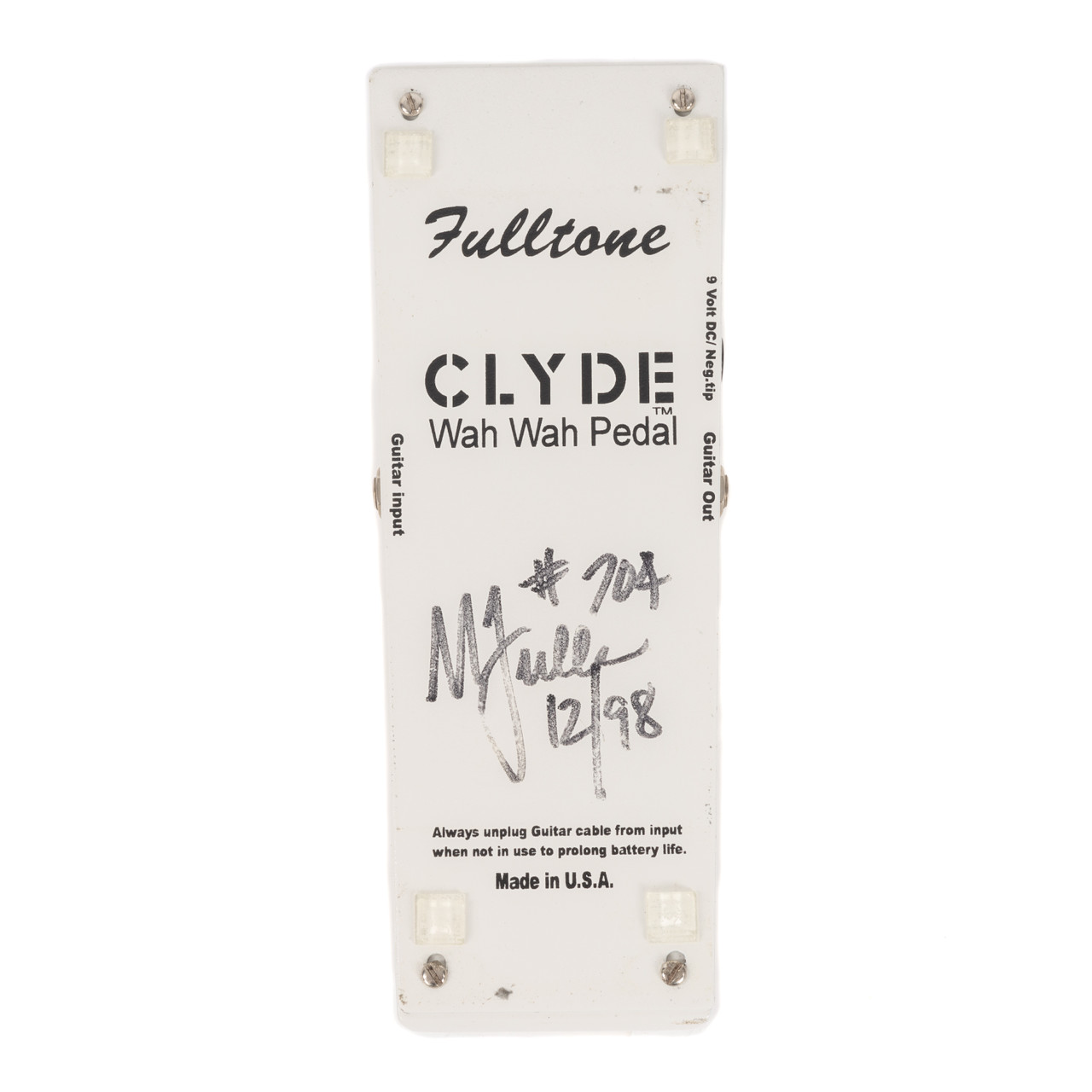 Used Fulltone Clyde Wah Pedal - Cream City Music