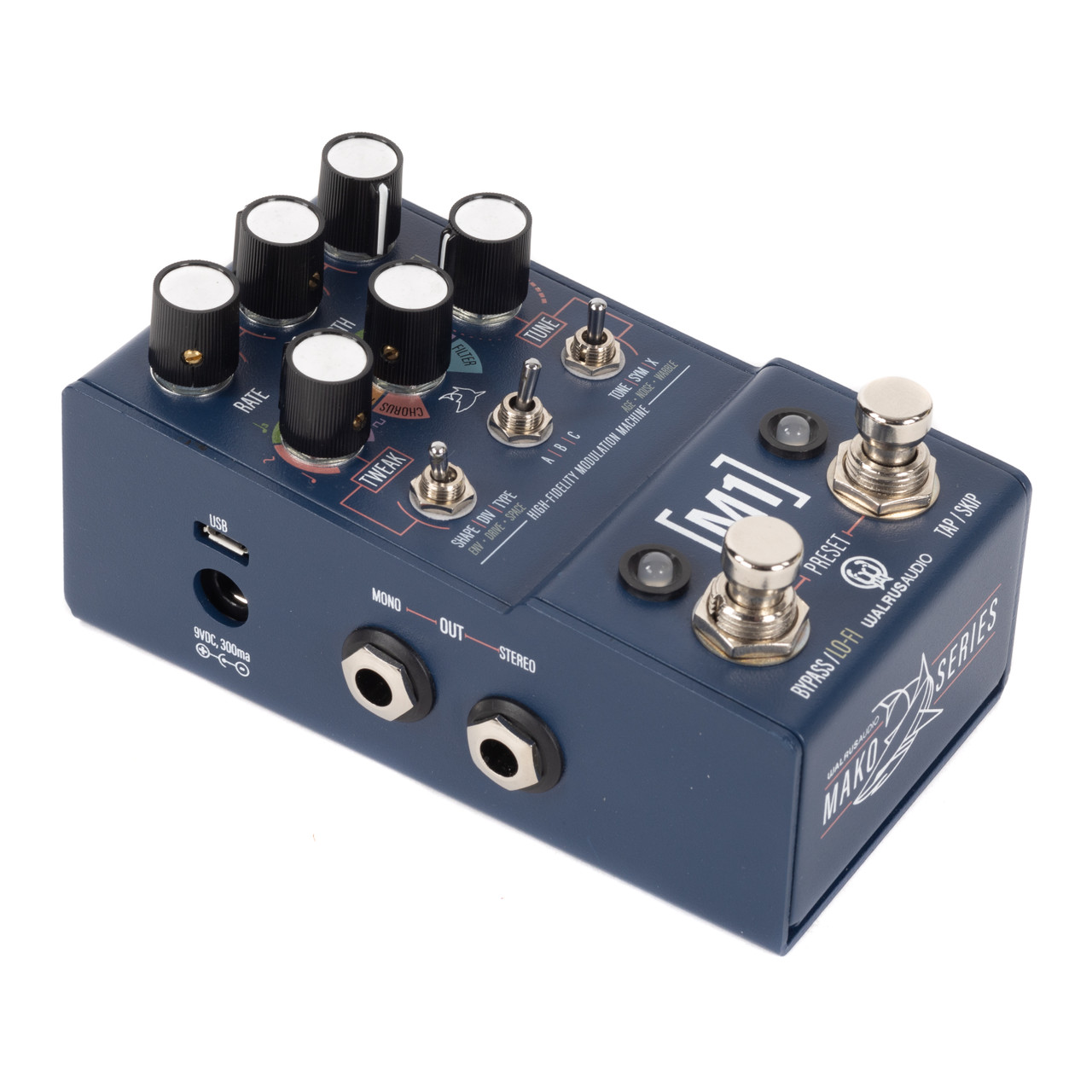 Used Walrus Audio Mako M1 High-fidelity Modulation Machine Pedal