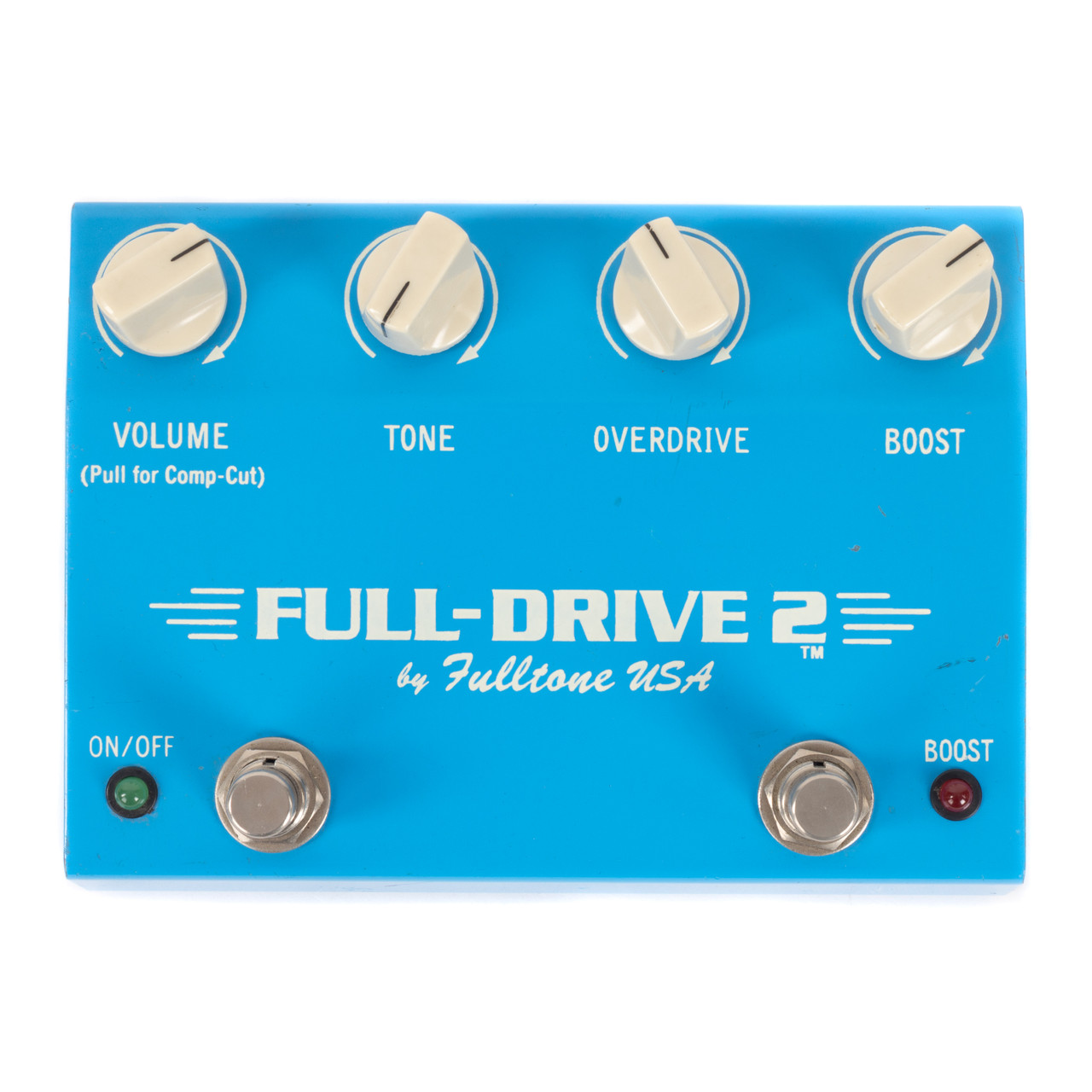 Used Fulltone Fulldrive 2 Overdrive Non-Mosfet Pedal - Cream City