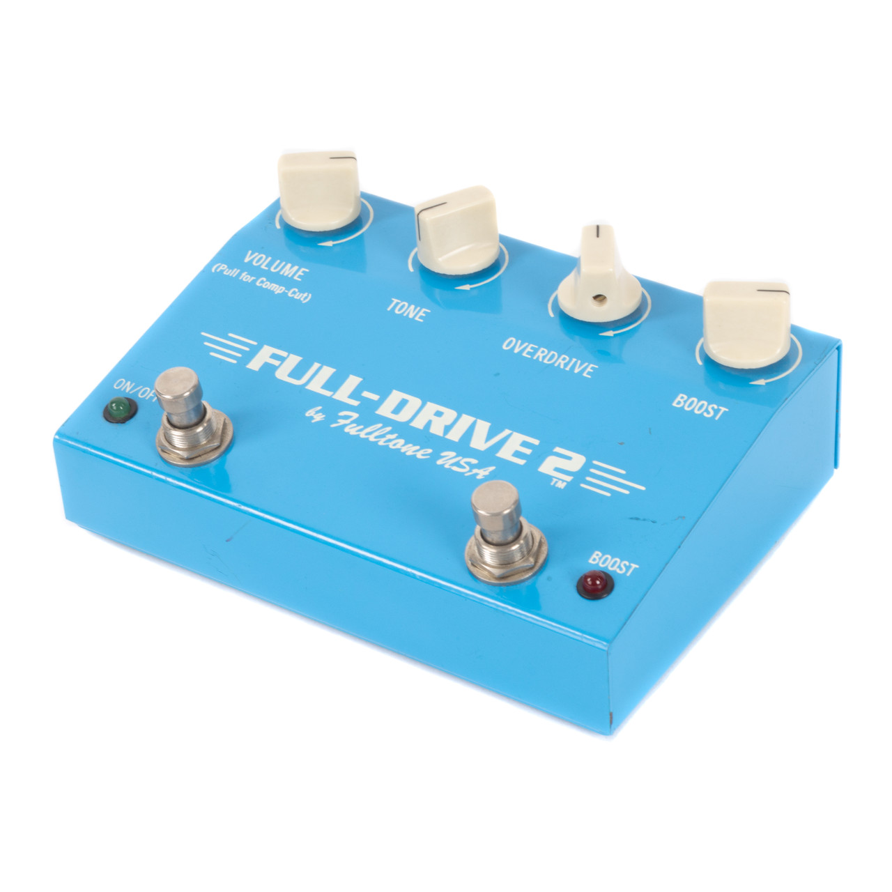 Used Fulltone Fulldrive 2 Overdrive Non-Mosfet Pedal - Cream City