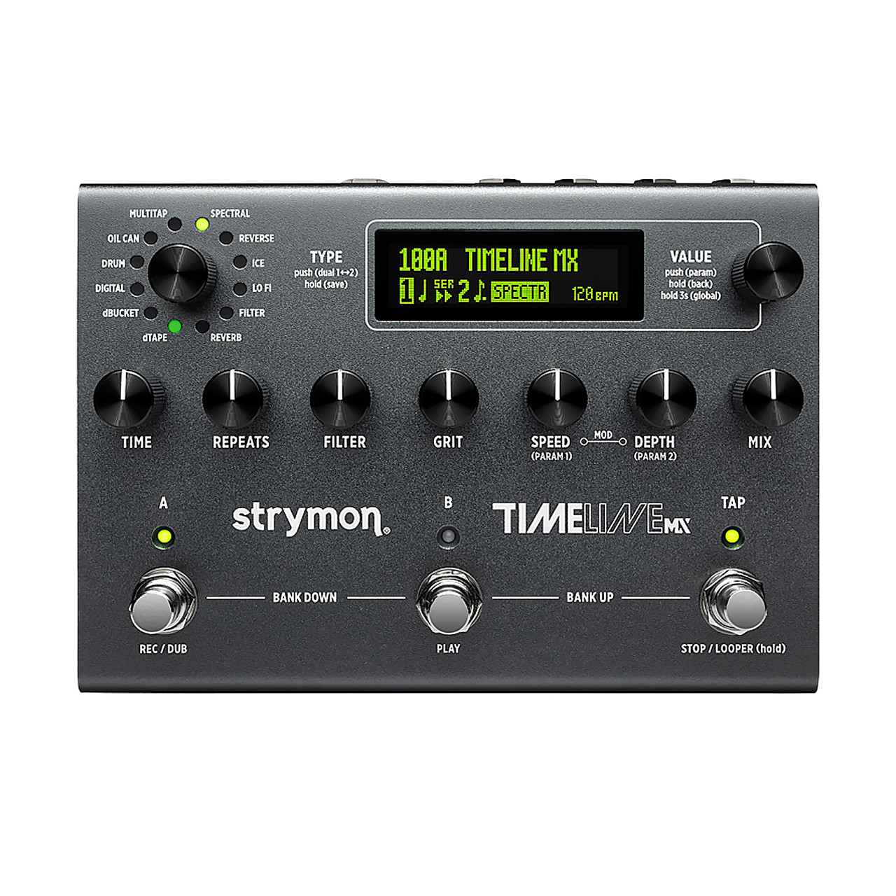Strymon TimeLine MX Multi-Delay Workstation Delay Pedal - Cream
