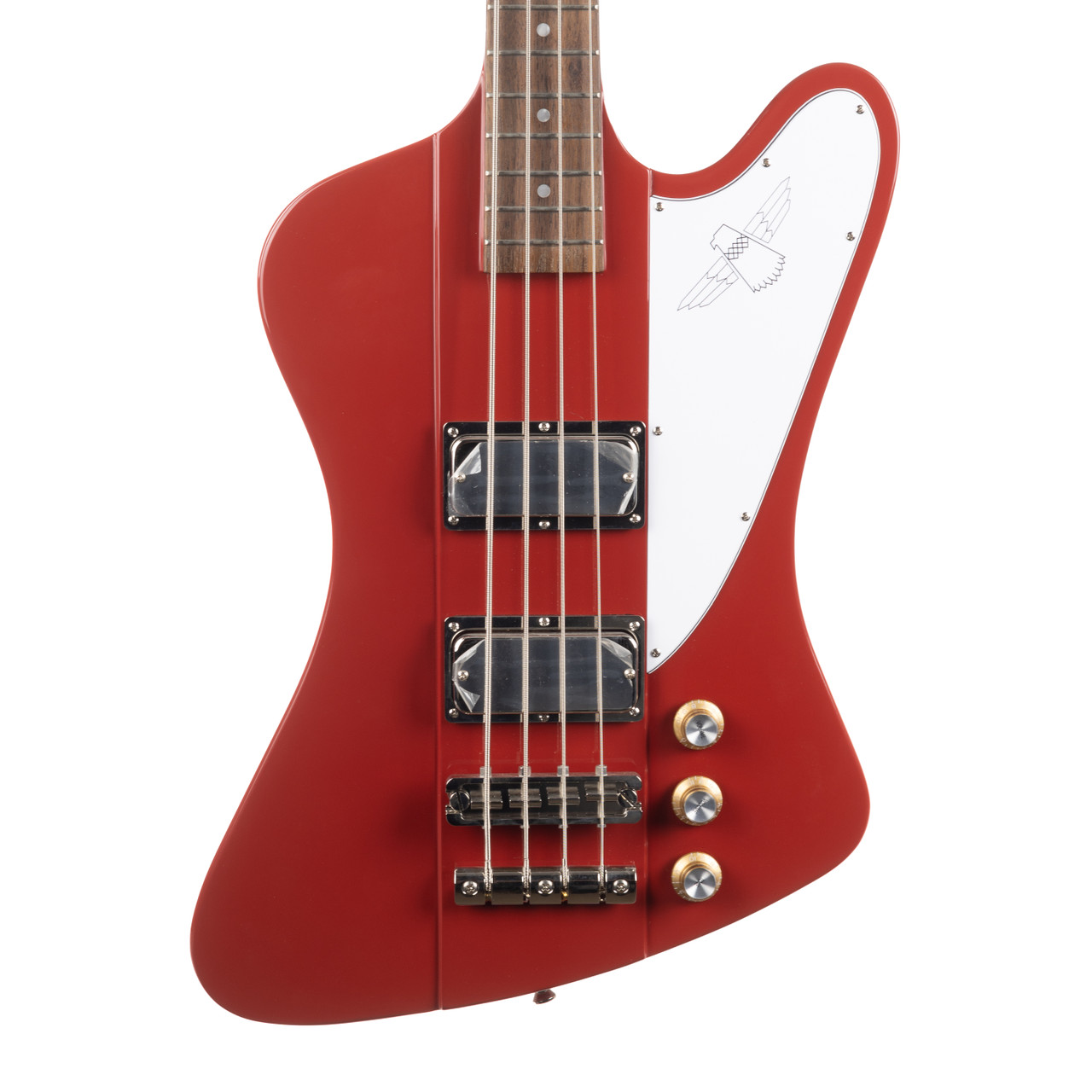Used Epiphone Thunderbird '64 Ember Red 2024 2 of 2 - Cream City Music