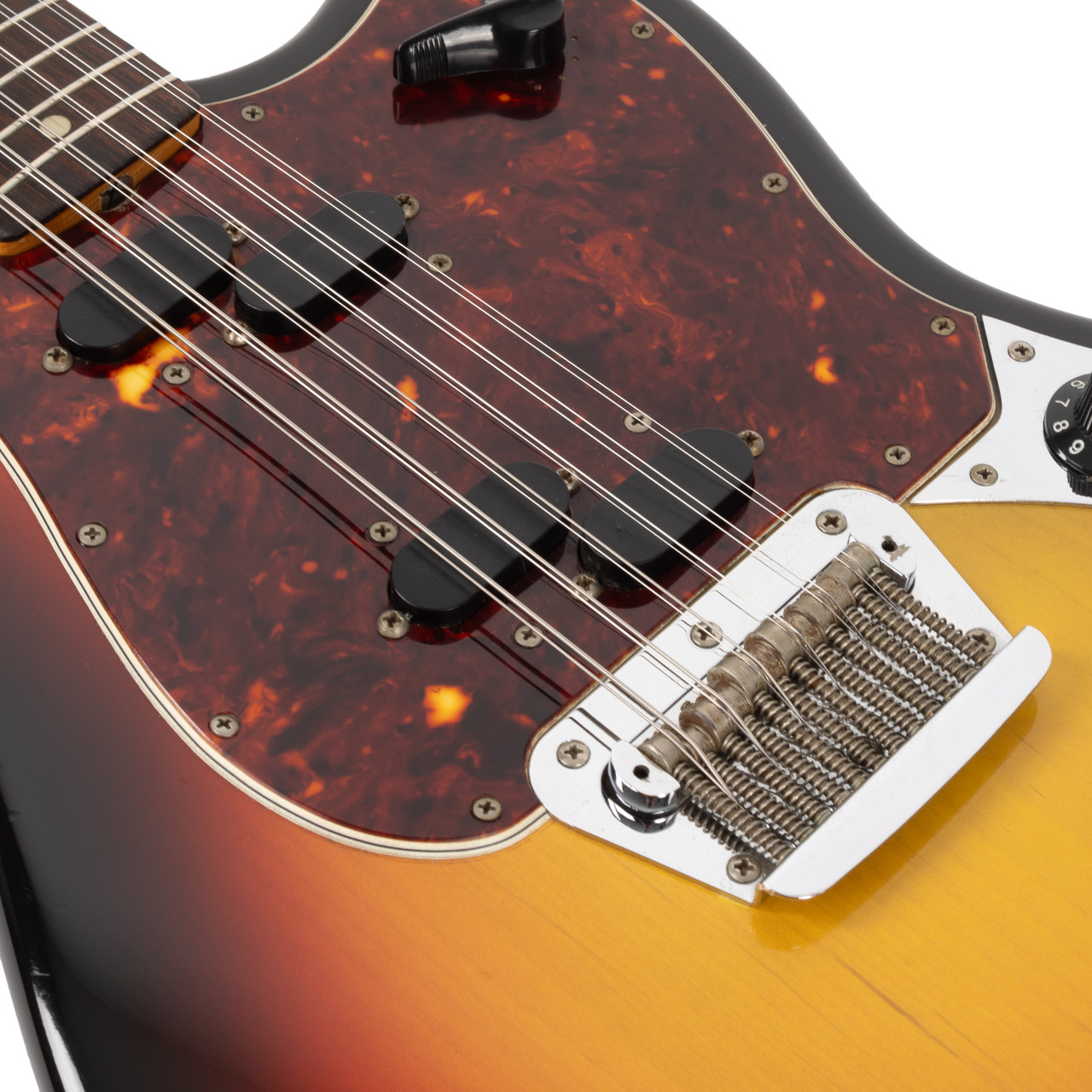 Vintage Fender Electric XII Sunburst 1967 - Cream City Music